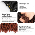 Bouclés Synthétique Ombre Ondulée Gypsy Locs Crochet Cheveux